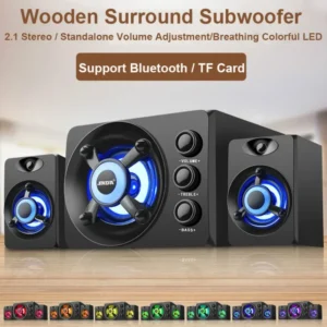Computer Speaker Combination Subwoofer with Color