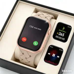 Smart Watch Bluetooth Call Message Display Fitness Monitoring, Suitable for Android or iPhone