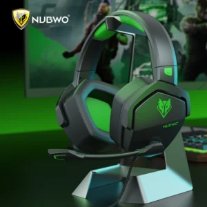 Gaming Headset - Noise Canceling Mic, Stereo Sound, and Comfortable Design Gaming Headphones for PS5, PS4, Xbox One