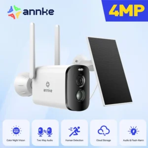 Solar Battery Powered Wireless Security Camera